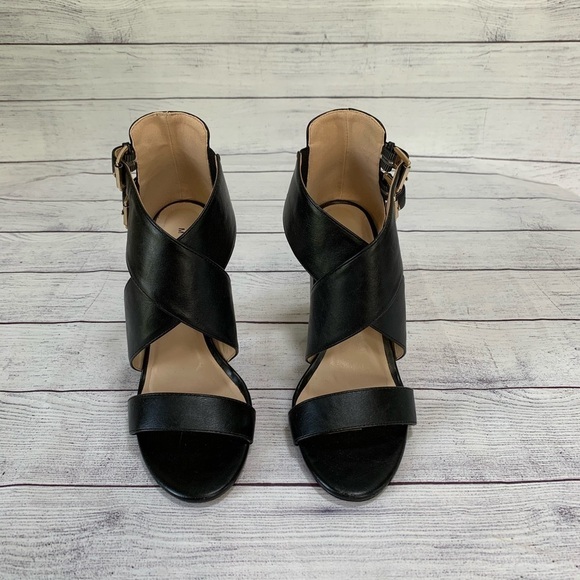 EUC Metaphor “Zermatt” Open-Toe Block Heel Sandals - Picture 2 of 7